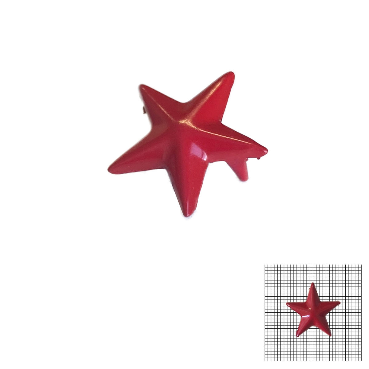 Пукля звезда (красная)